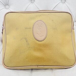 YSL cosmetic bag/clutch